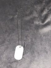 Load image into Gallery viewer, Sublimation Dog Tag w chain