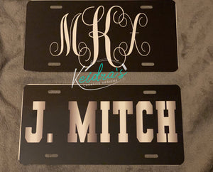 Sublimation License Plate