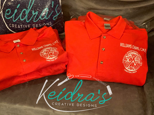 Custom polo shirts