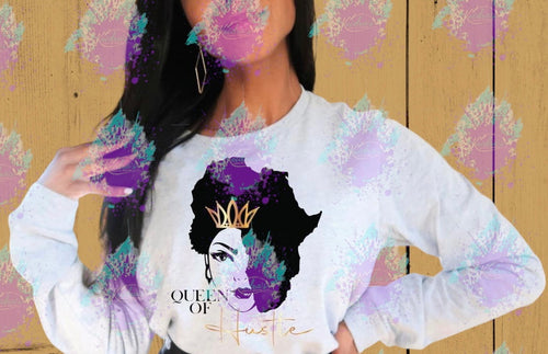 Queen of Hustle tee