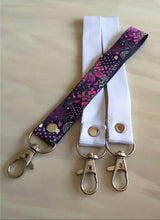 Load image into Gallery viewer, Custom Hand Sanitizer holder and lanyard combo